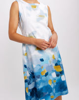 Dolcezza 'Blue Dreams' Art Print Dress