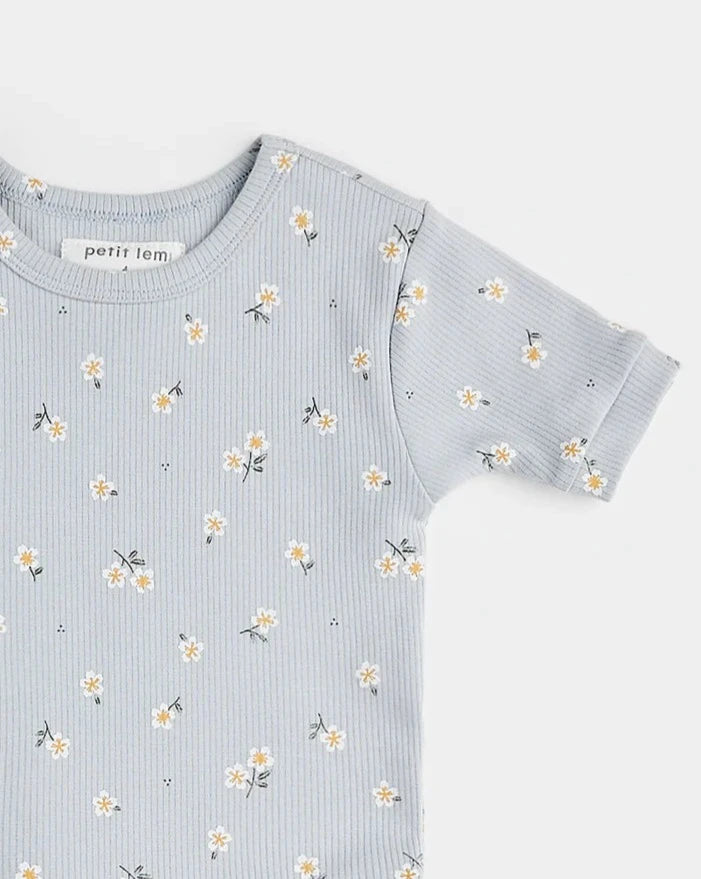 Petit Lem Daisy Short Sleep Set