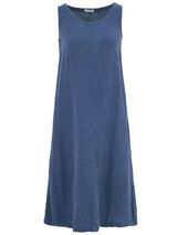 Dolcezza Linen Dress  / Indigo