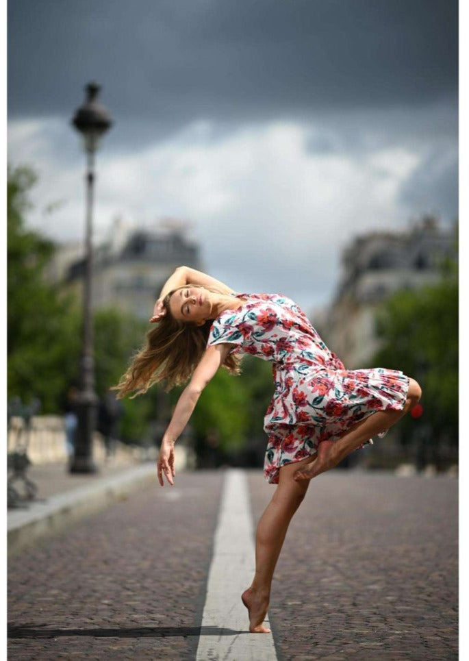 Dress Addict Jade Dress / Red Floral