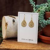 Harper Creek Drop Earring: Black