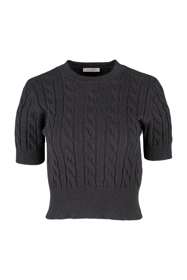 Astrid Mock neck Sweater / Black