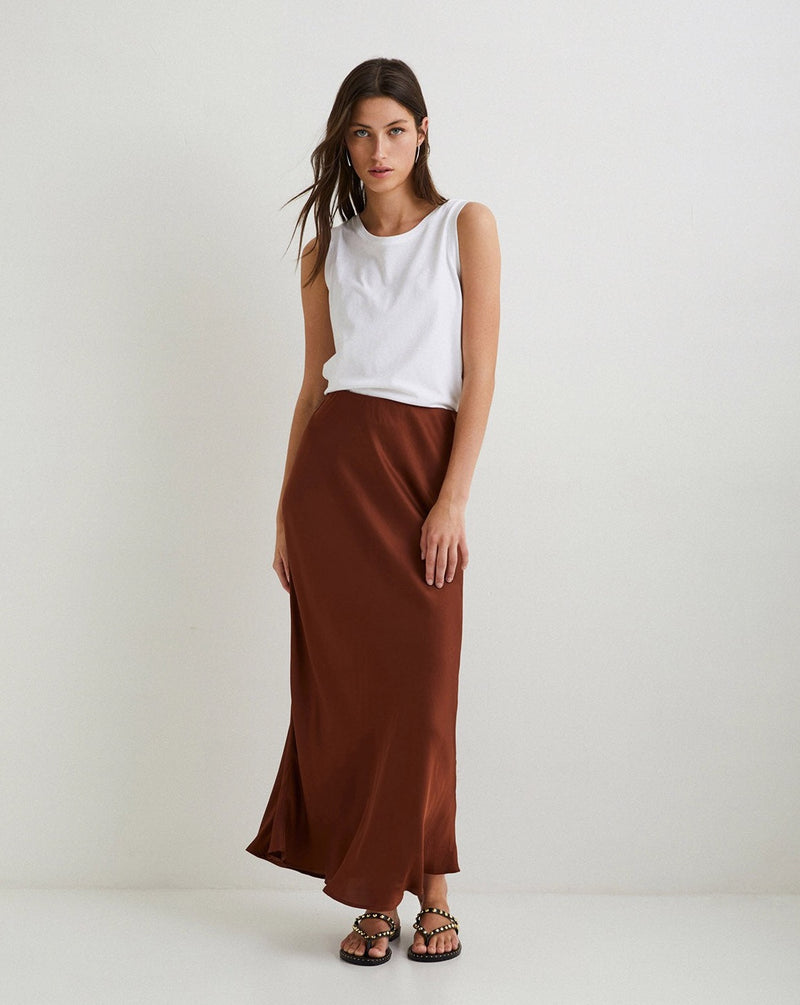 Yerse Skirt / Chocolate