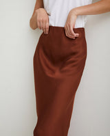 Yerse Skirt / Chocolate