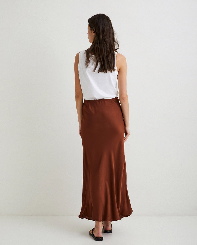 Yerse Skirt / Chocolate