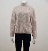 Yerse Nina Cowl Neck Sweater /Stone