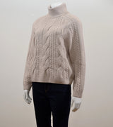 Yerse Nina Cowl Neck Sweater /Stone