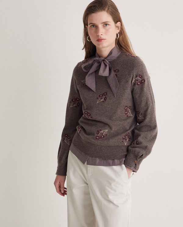 Yerse Norit Sweater / Flowers
