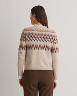 YerseJaquard Cardigan / Blue multi