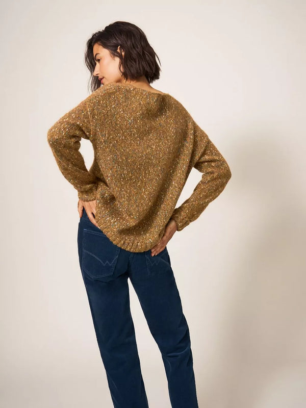 Whitestuff Sweater / Dijon Fleck