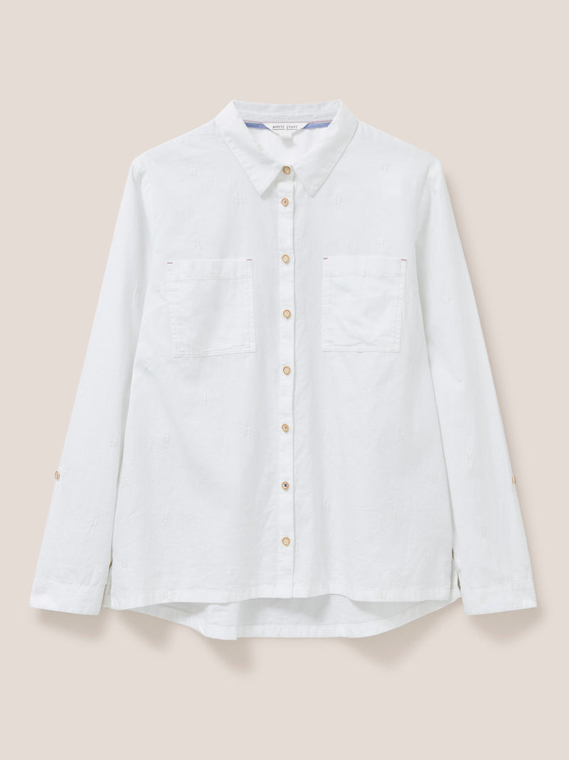 White Stuff Sophie Shirt / Ivory