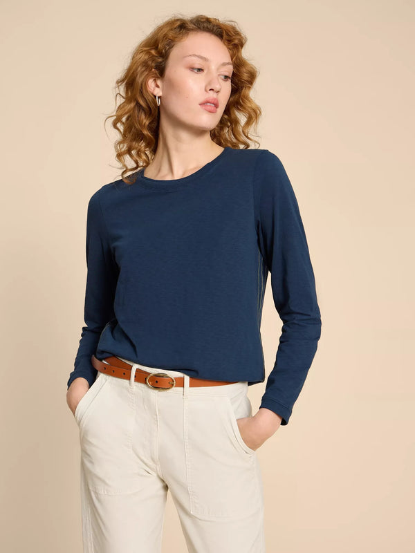 Whitestuff Clara Tee / Navy