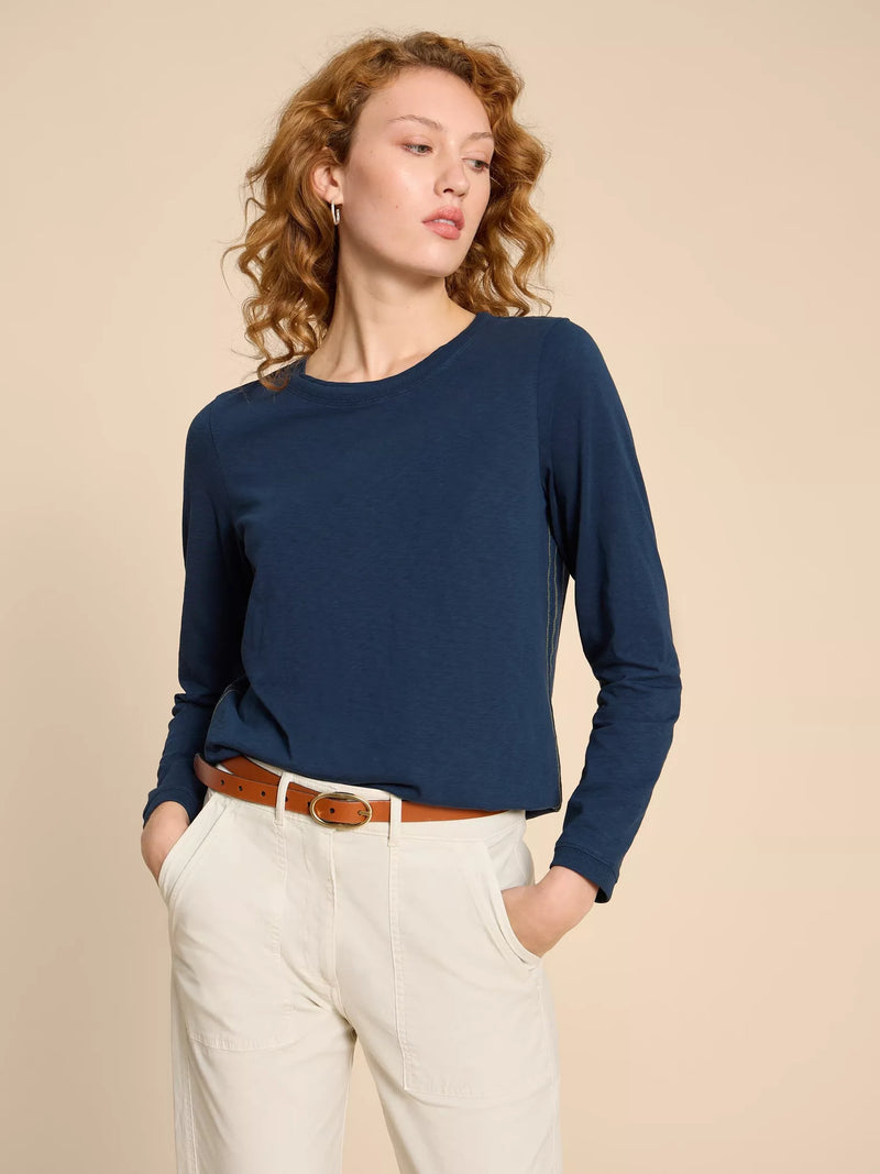 Whitestuff Clara Tee / Navy
