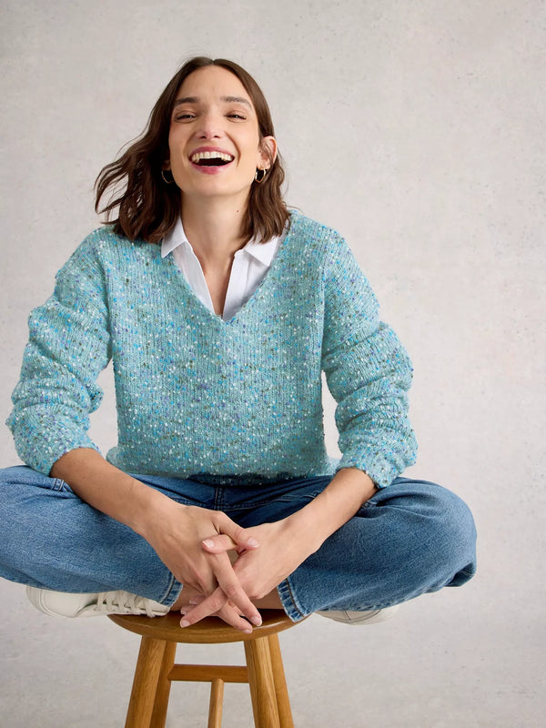 White Stuff Sweater / Blue Multi