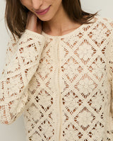 YERSE Crochet Cardi / Ecru