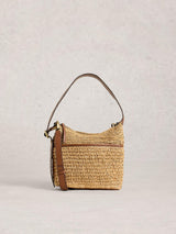 White Stuff Mini Sophia Crossbody Bag / Natural Raffia