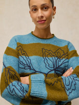 White Stuff Emma Stripe Sweater