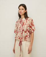 Yerse Blouse  / Red Floral