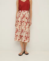 YERSE Skirt / Red Floral