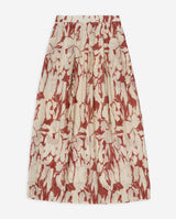 YERSE Skirt / Red Floral
