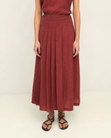 YERSE Skirt / Terracotta