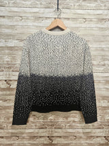 Alashan Merino Ski Sweater / Black & Winter White