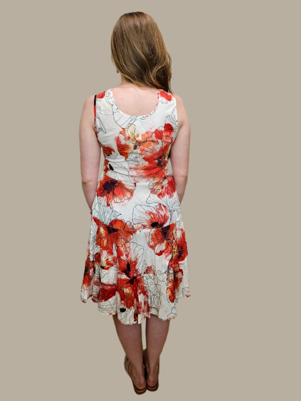 Dress Addict Joy Dress / Red Poppy