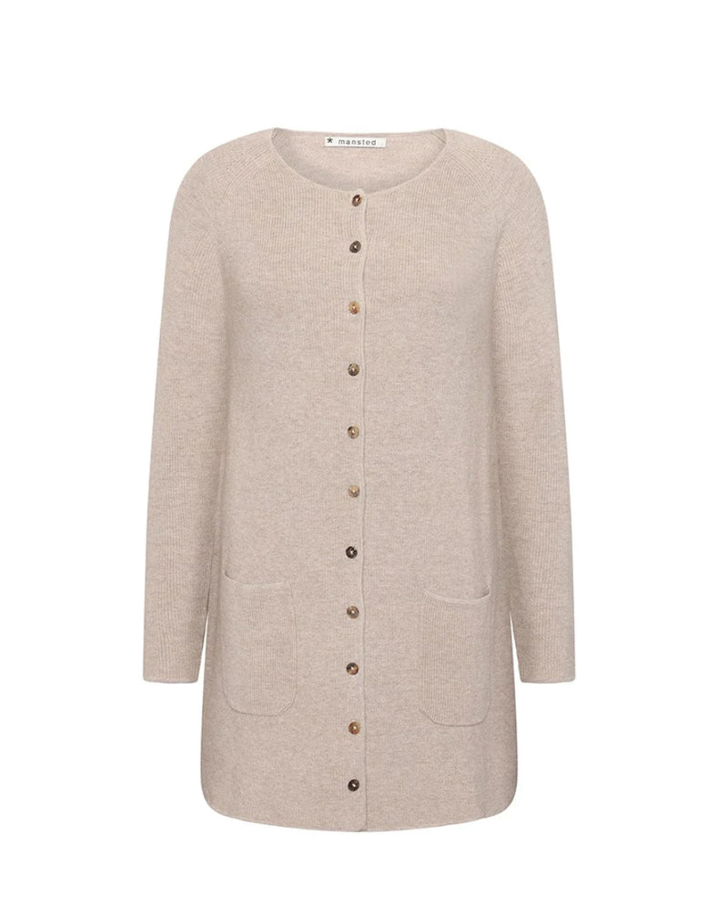 Mansted Nesca Cardigan / Light Oat