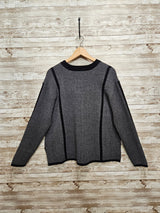 Eternelle Cosy Pullover / Black Heather