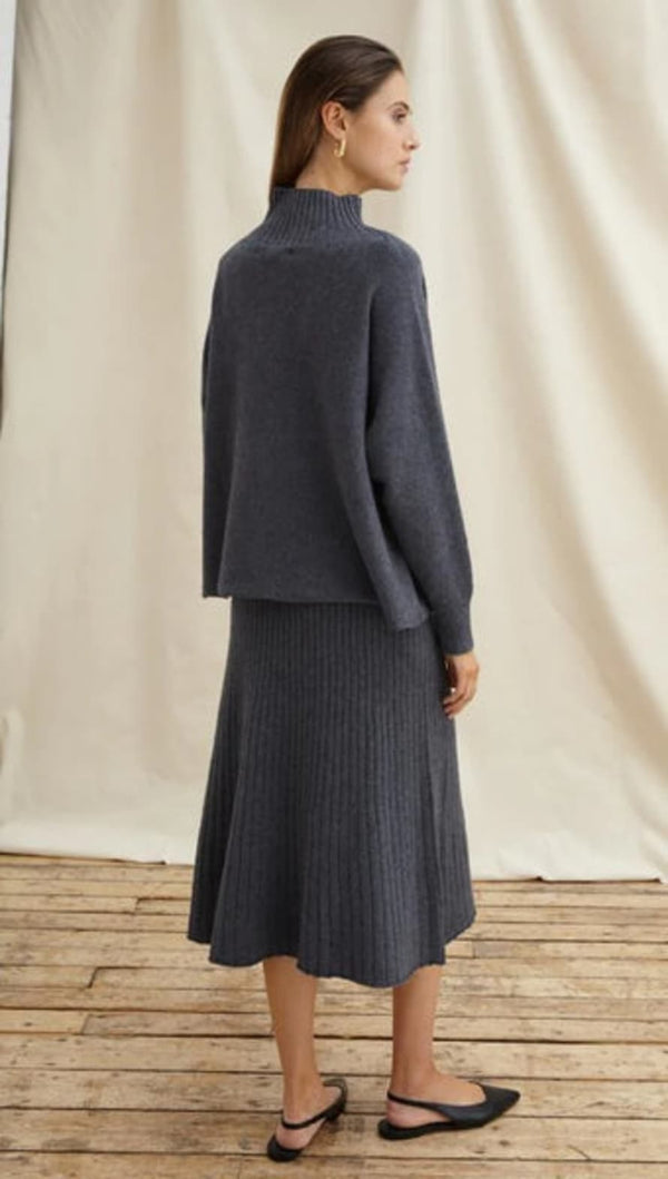 Charli Alma Sweater / Anthracite
