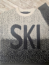 Alashan Merino Ski Sweater / Black & Winter White