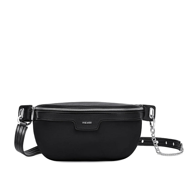 Pixie Mood Brooklyn Crossbody Bag / Black Nylon