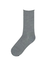 Bleuforêt Fine Wool Socks / Marled Grey