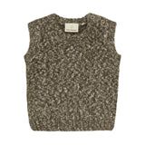 EnFant Sweater Vest / Brown Tweed