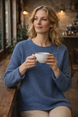 Moriko Sweater / Soft Blue