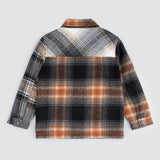 Miles The Label Plaid Shacket /Copper