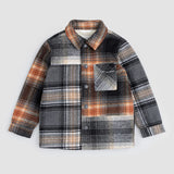 Miles The Label Plaid Shacket /Copper