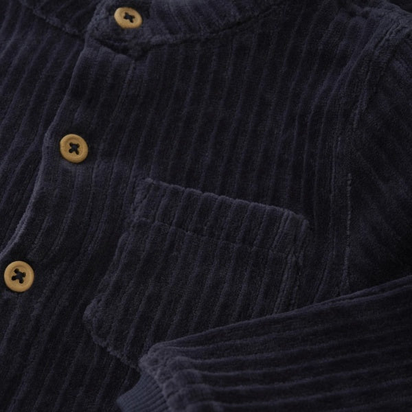 EnFant Velour Corduroy Shirt/Parisian Night