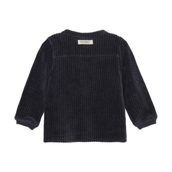 EnFant Velour Corduroy Shirt/Parisian Night