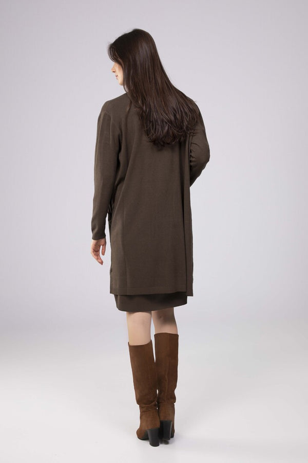 Eternelle Knit Dress / Brown