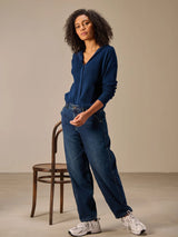 Nile Cardigan Dark Ocean