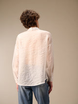 Nile Crinkle Blouse / Offwhite