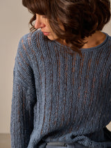 Nile Sweater / Blue Steel