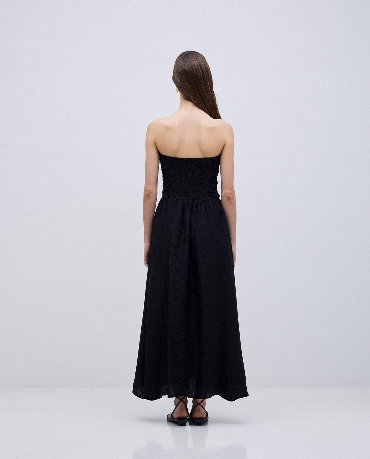 princess polly baby blue dress Yerse Strapless Maxi Dress / Black – shopdidisboutique