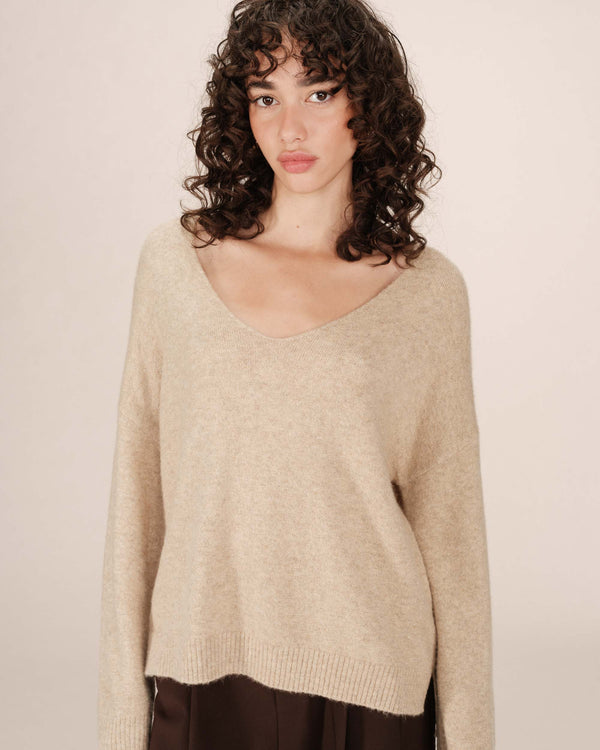 Grace & Mila Salvador Sweater / Vanilla