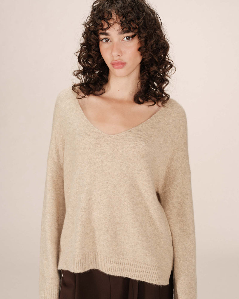 Grace & Mila Salvador Sweater / Vanilla