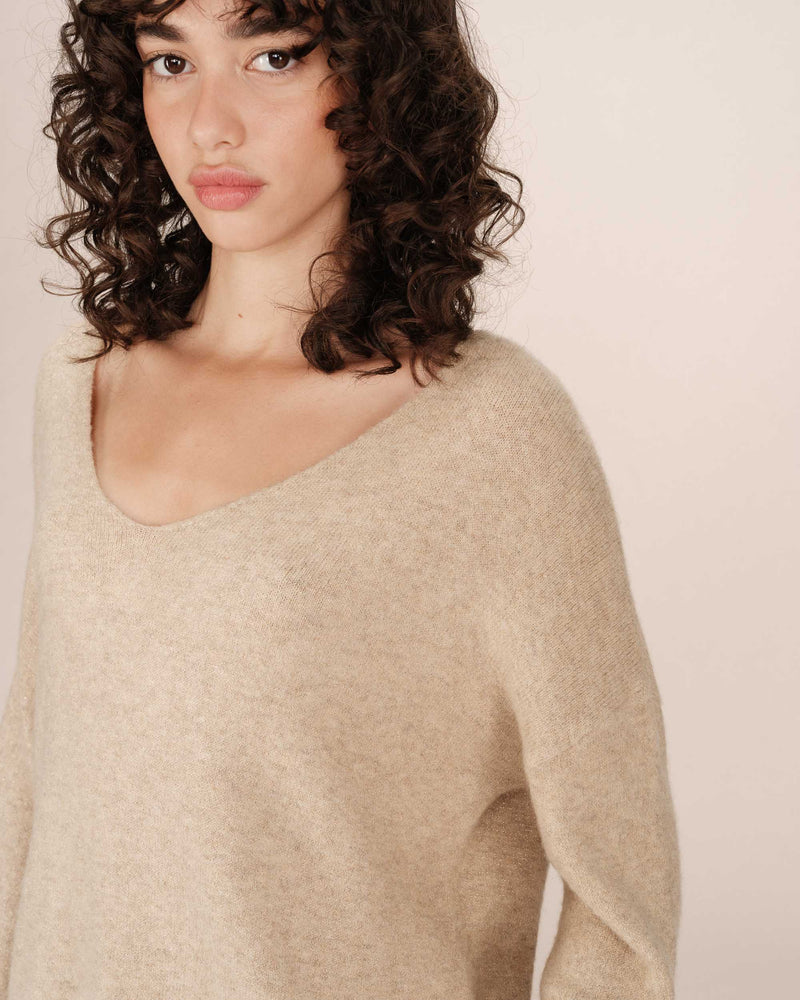Grace & Mila Salvador Sweater / Vanilla