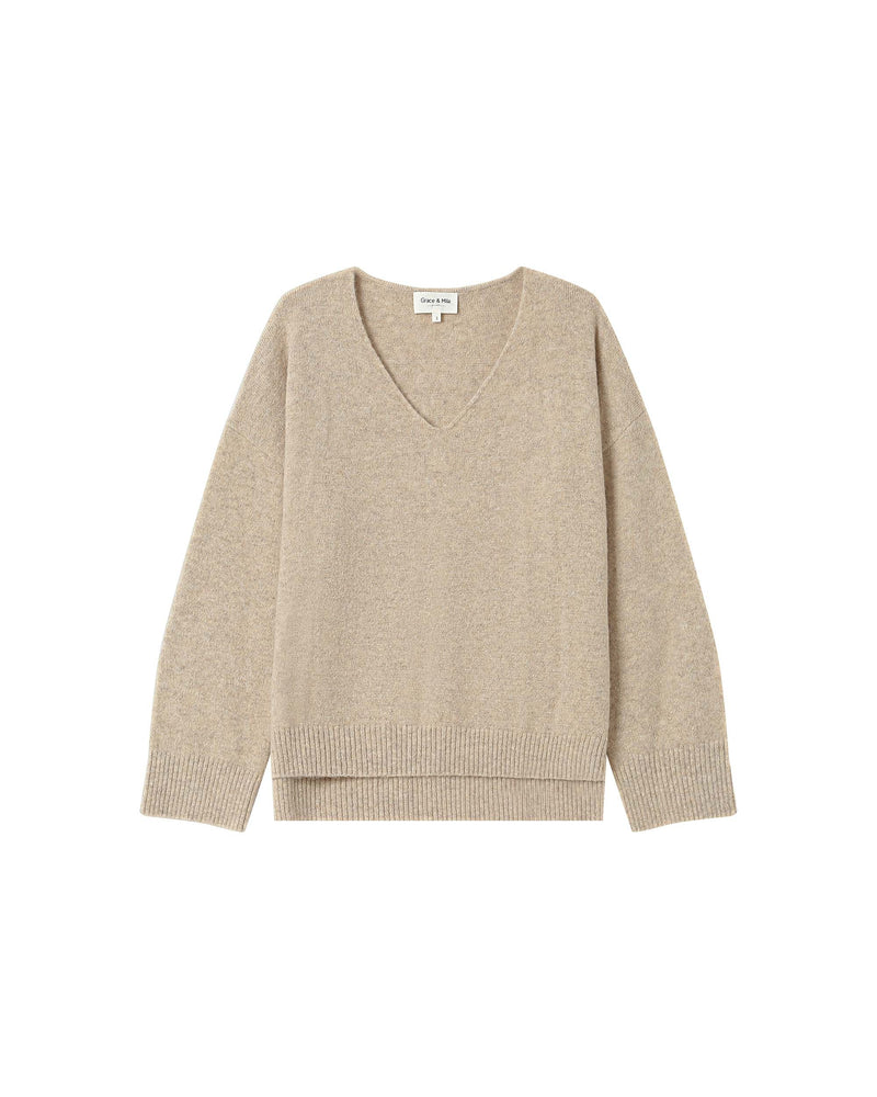 Grace & Mila Salvador Sweater / Vanilla