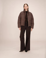 Grace & Mila Sonic Puffer Jacket / Cocoa