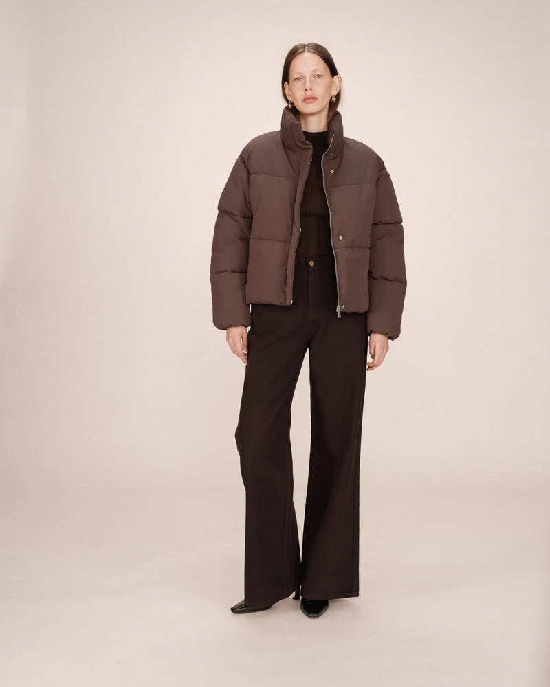 Grace & Mila Sonic Puffer Jacket / Cocoa